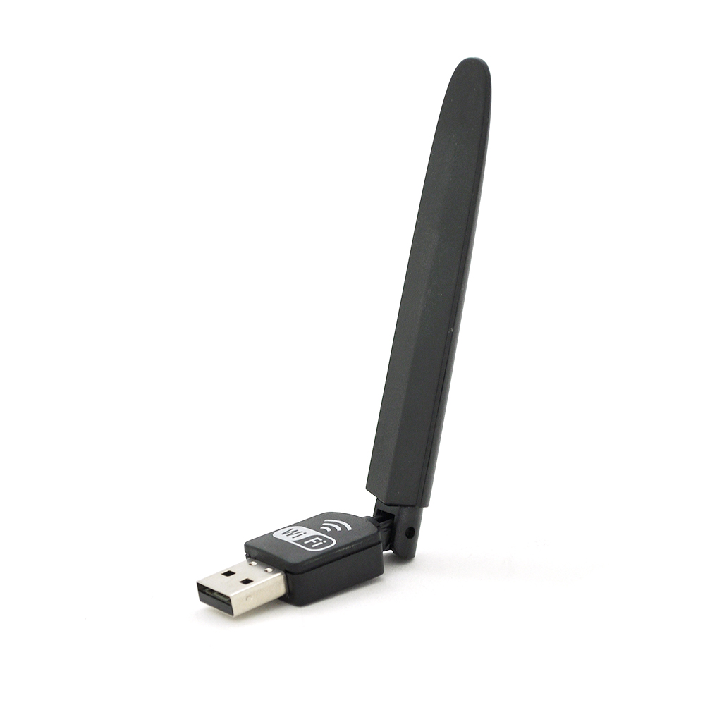 Бездротовий мережевий адаптер з антеною 10см Wi-Fi-USB LV-UW10SRK -2DB 8188, 802.11bgn, 150MB, 2.4 GHz, WIN7 / XP / Vista / 2K / MAC / LINUX
