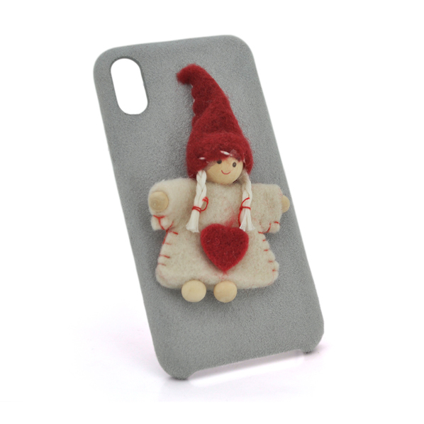 Накладка Angel пушистая  iPhone X
