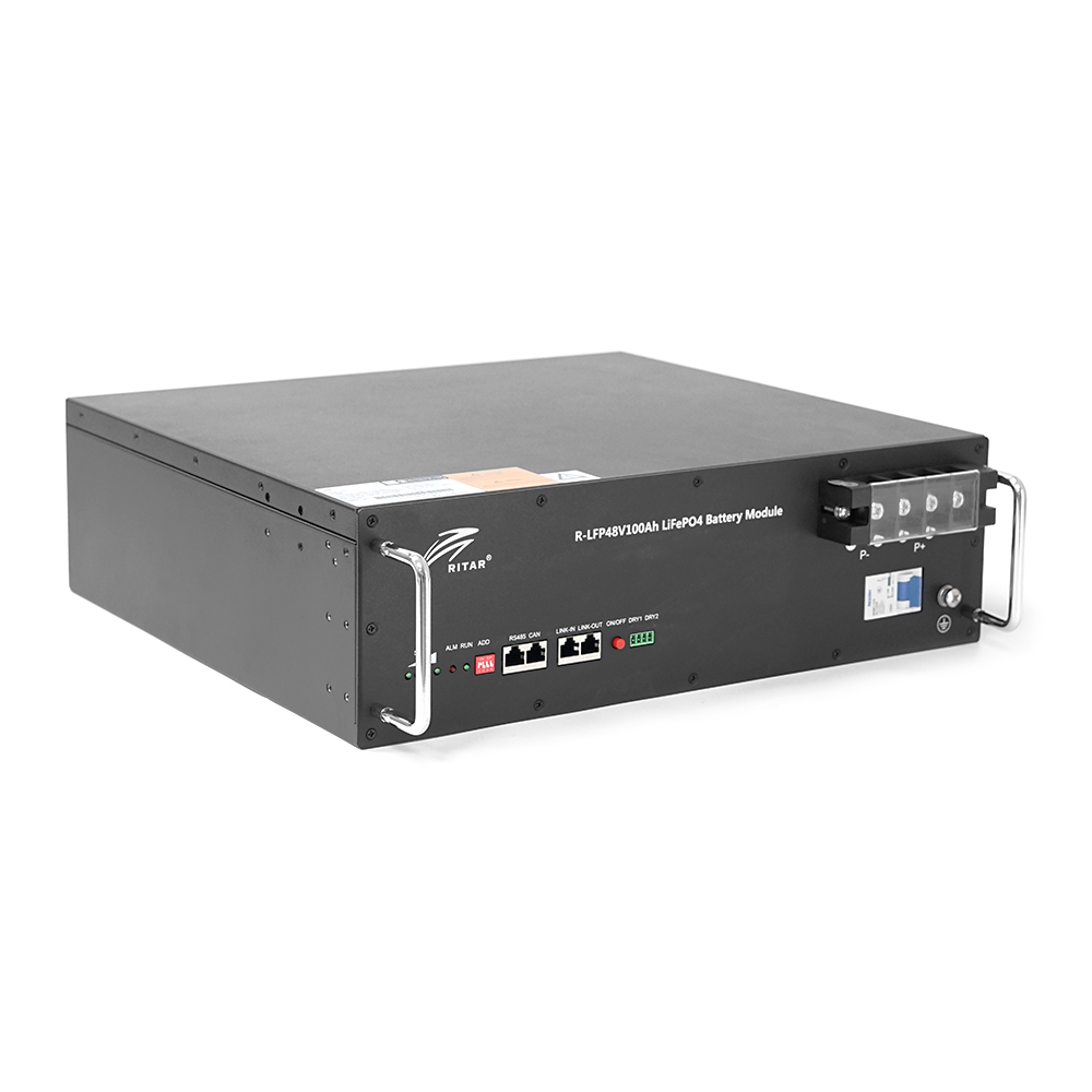 Літієвий акумулятор Ritar R-LFP 48V 100Ah / 48 В / 100 А⋅год / LiFePO4