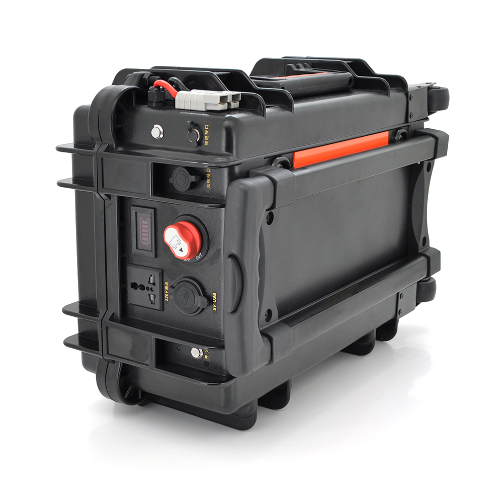 Портативна станція з накопиченням енергії 2000W, AC / 220V+DC / 12V+USB / 5V