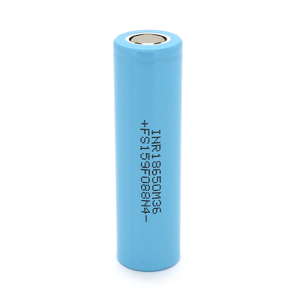 Акумулятор 18650 Li-Ion LG LGDBM361865 (LG M36), 3450mAh, 10A, 4.2 / 3.63 / 2.5V, Cyan, 2 шт в упаковці, ціна за 1 шт