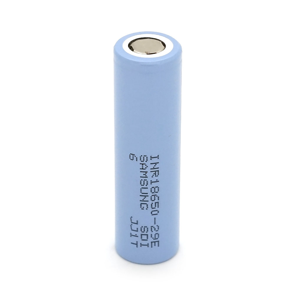 Акумулятор Li-Ion 18650 Samsung INR18650-29E (SDI-6), 2900mAh, 8.25A, 4.2 / 3.65 / 2.5V, BLUE, 2 шт в упаковці, ціна за 1 шт