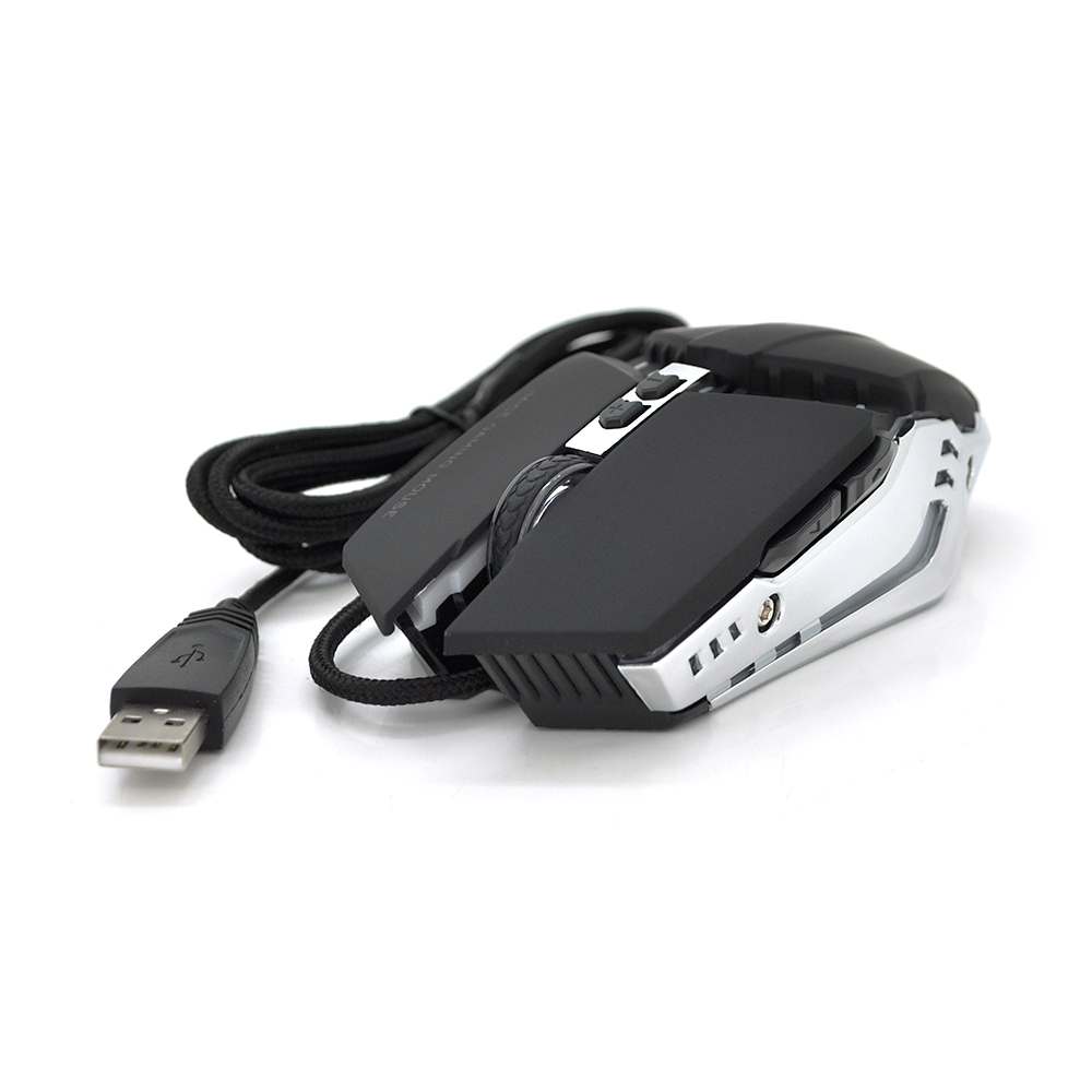 Миша провідна iMICE T80, 7 кнопок, 800/1200/1600/3200 DPI, Led Lighting, 1,5м, Windows XP/Vista/Win7/8/10 Mac OS X, Black, COLOR BOX, Q40