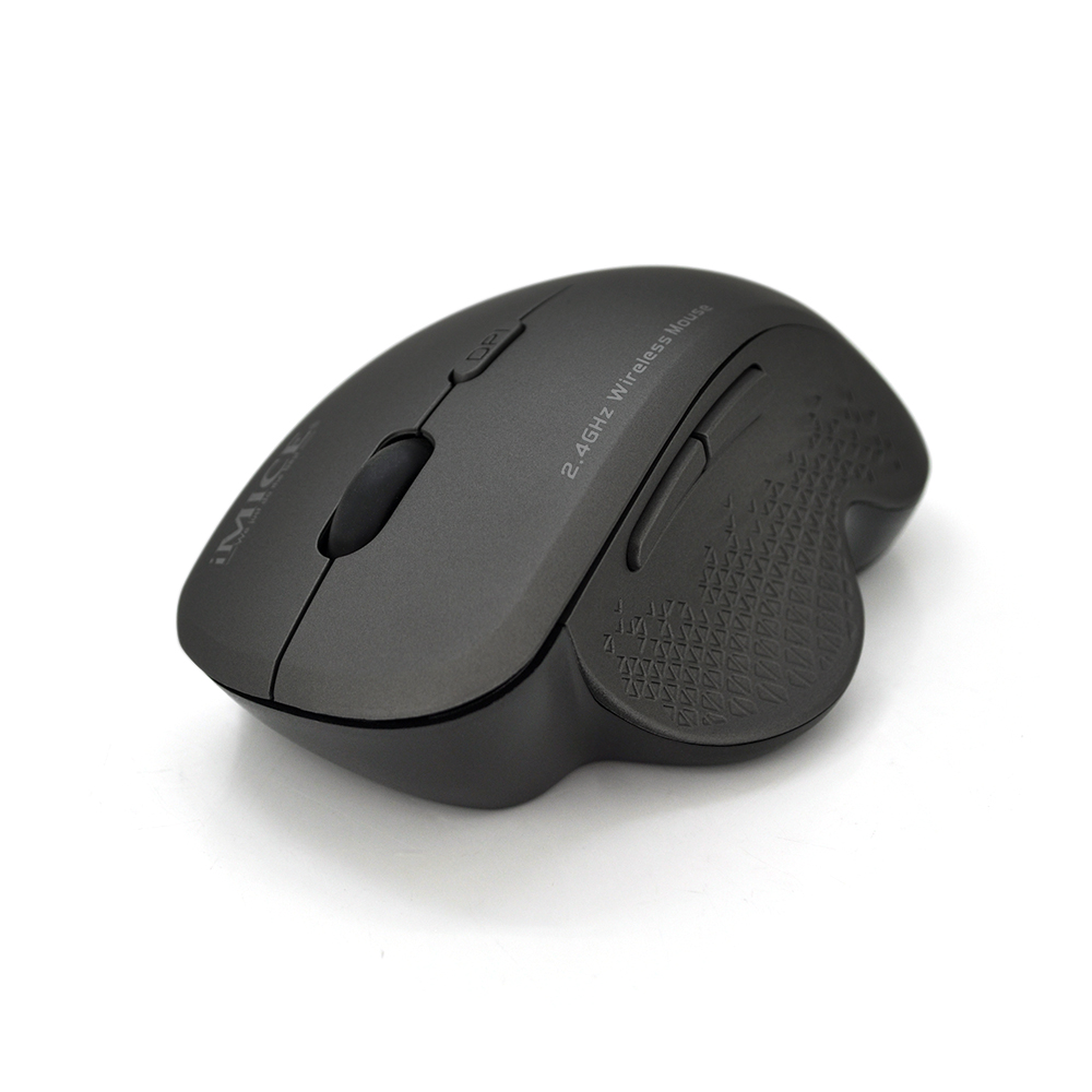 Миша бездротова iMICE G6, 6 кнопок, 800/1200/1600 DPI, 2.4Ghz 10м, Windows xp/Vista/Win7/8/10 Mac OS X, 1*AA, Black, COLOR BOX, Q60