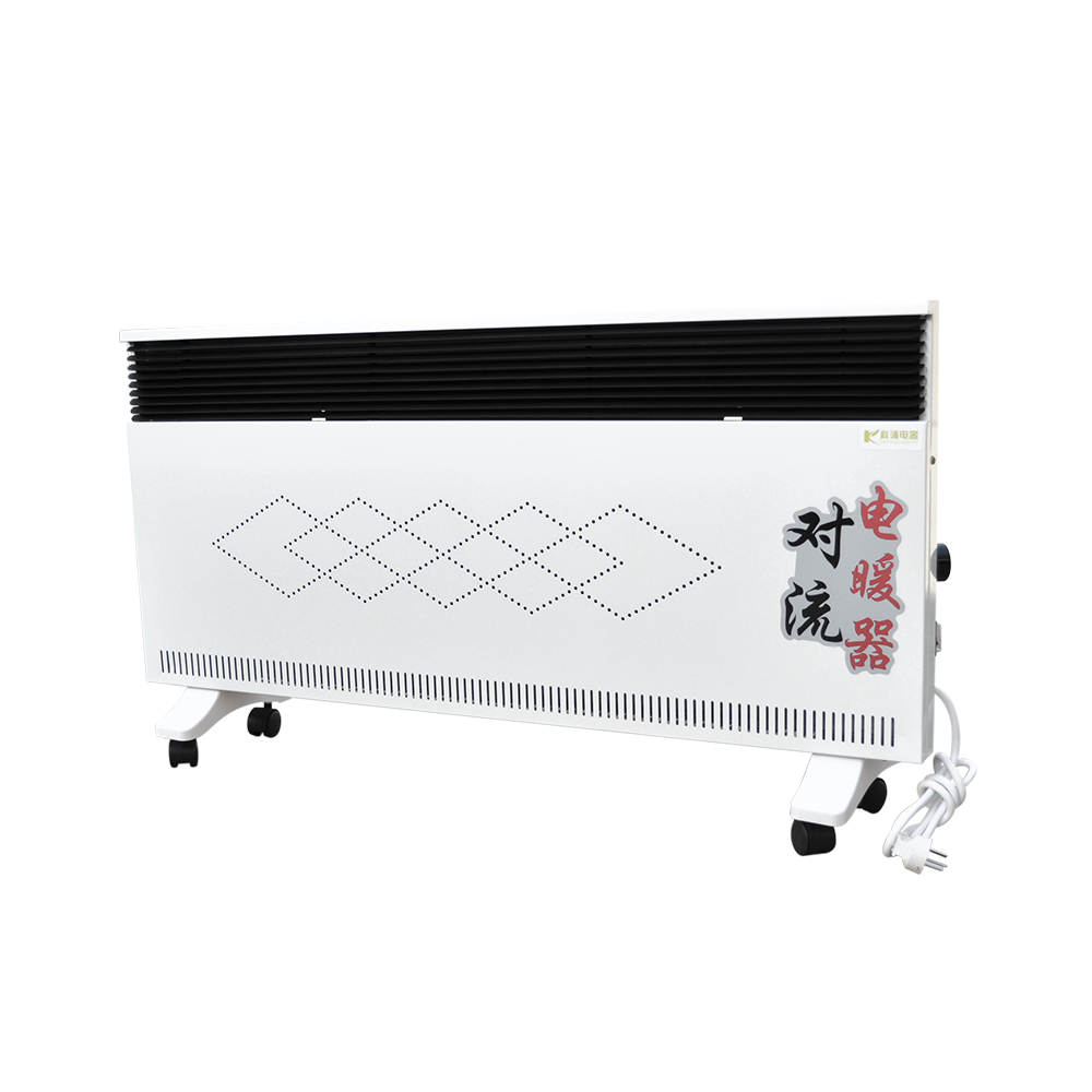 Електричний конвектор, 2500W. 2 режими (1250W/2500W). 23-26м ². Терморегулятор. 1000x450x90 мм. Box + перехідник на євророзетку