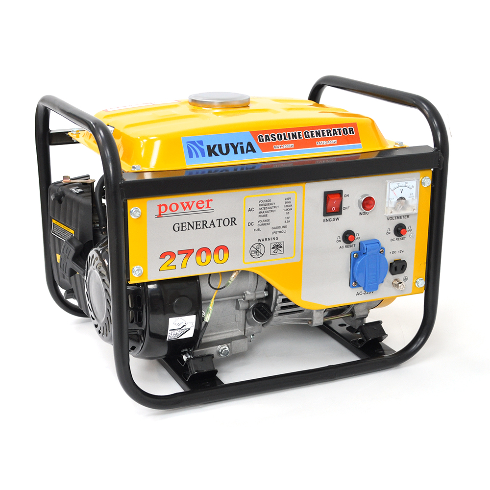 Генератор Kuyia KYTM1000CL-1F-220-B / 1 кВт / бензин