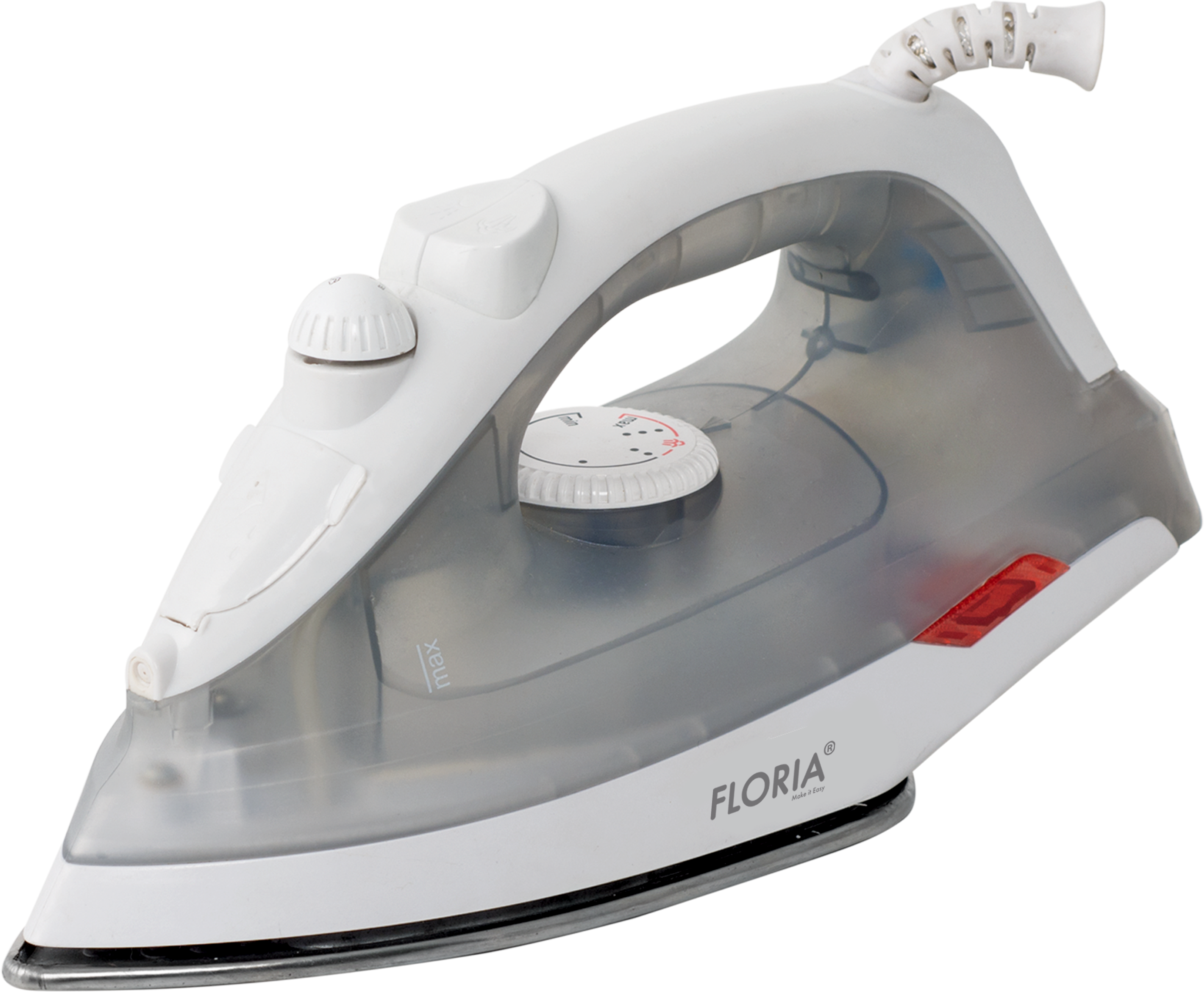 Паровой утюг Floria ZLN2878, 1600W, Gray