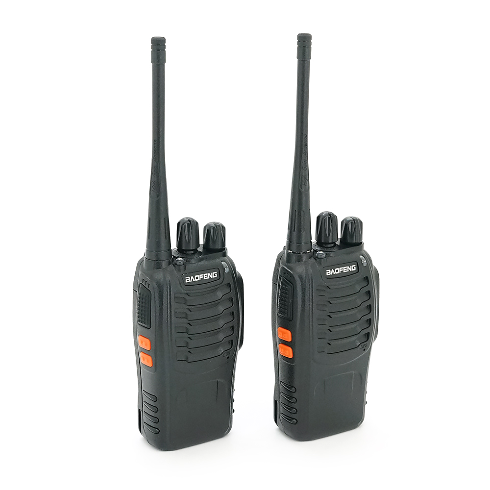 Комплект бездротових рацій Baofeng BF-888S, корпус пластмас, частота 400-470MHz, Black, BOX