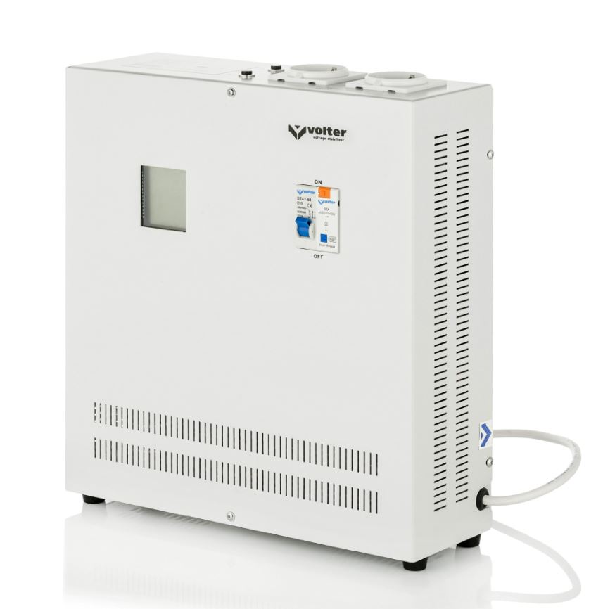 Стабілізатор напруги VOLTER однофазний теристорний СНПТО-2пт slim (2200Вт), 220В, 150-245В, 16 ступенів