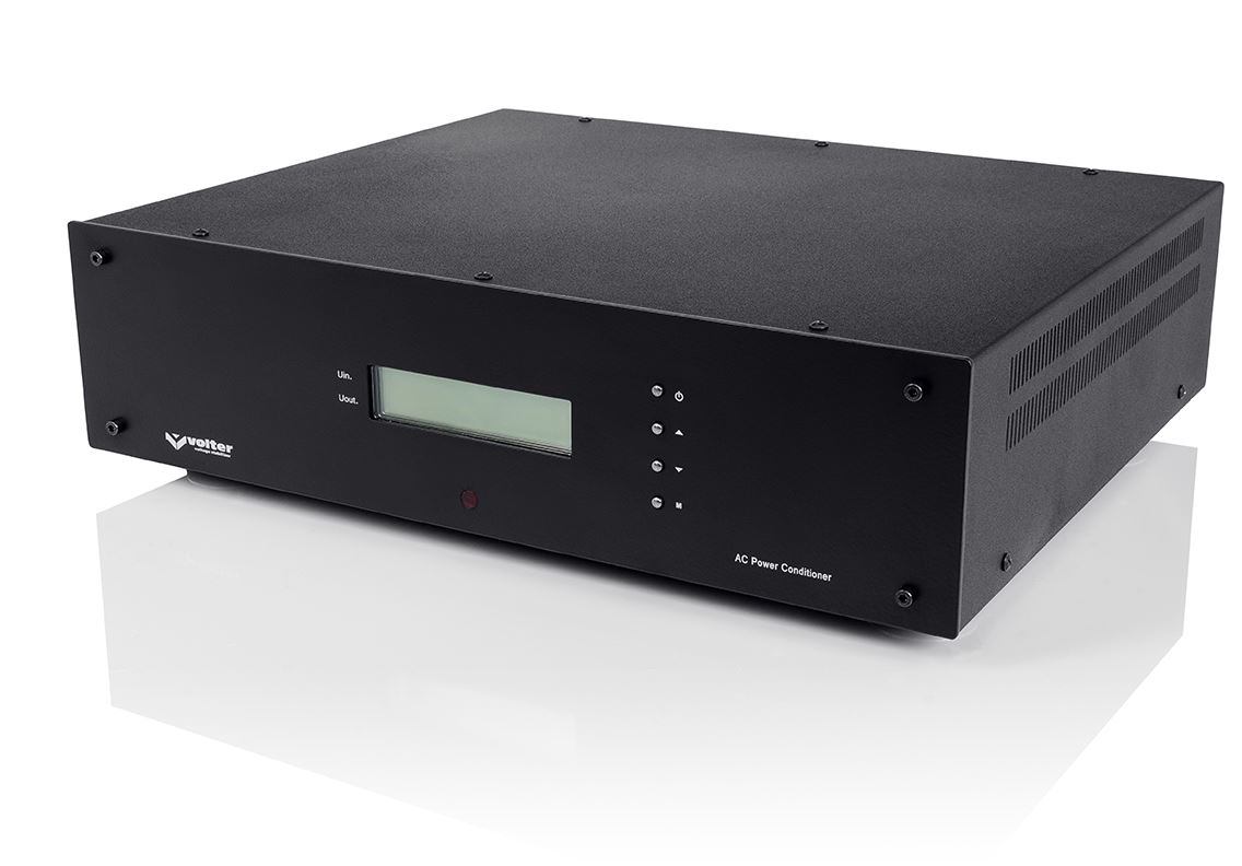 Стабілізатор VOLTER однофазний електронний теристорний VOLTER-2100 (2000Вт) для HI-FI систем, виходи 100,120,230В, стабілізація 150-245В, 16 ступенів