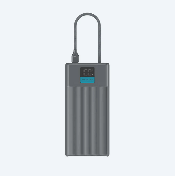 Powerbank Marstek P267L 20000mAh, PD, QC3.0-22,5 Вт, Output: 1xUSB-C (5V / 3A, 9V / 2.22A, 10V / 2.25A), 1xUSB-A (5V / 3А, 9V / 2А), 0,41 Grey. BOX