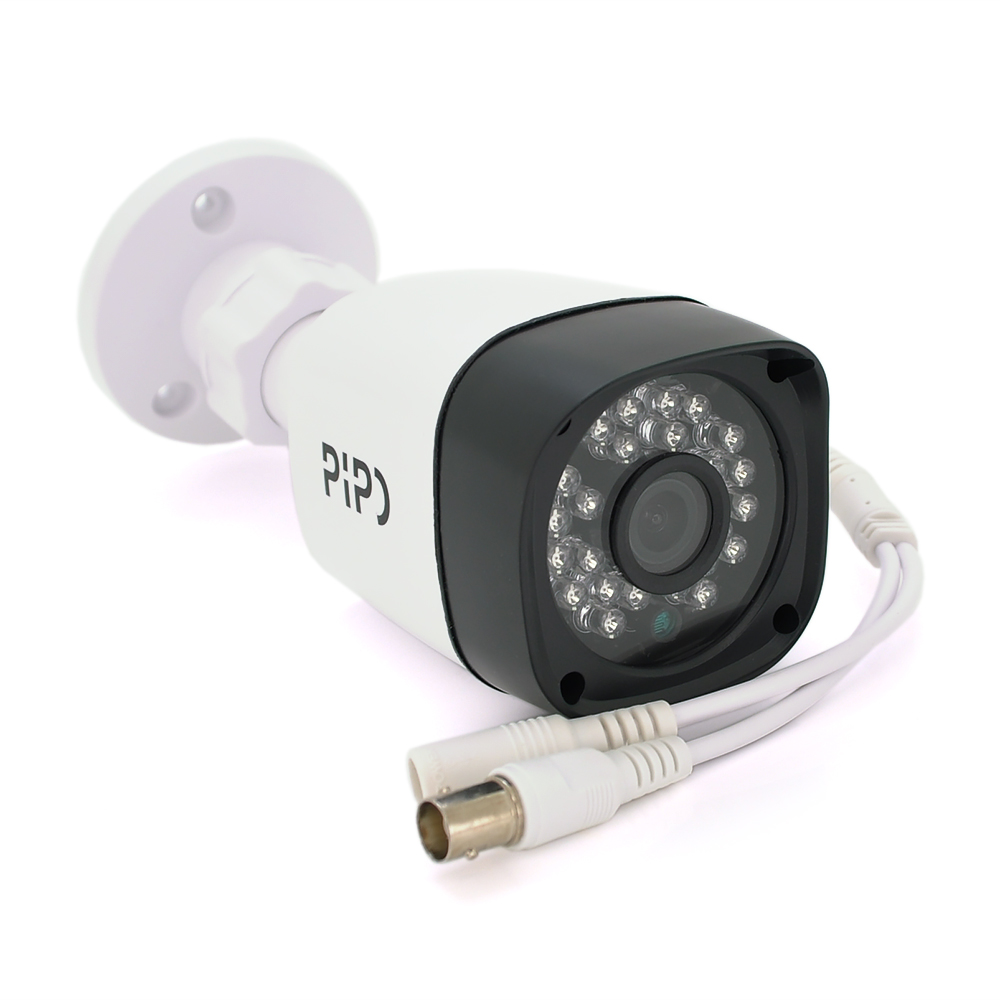 Комплект відеоспостереження Outdoor 016-4-5MP Pipo (4 вуличні камери, кабелі, блок живлення, відеореєстратор APP-Xmeye)