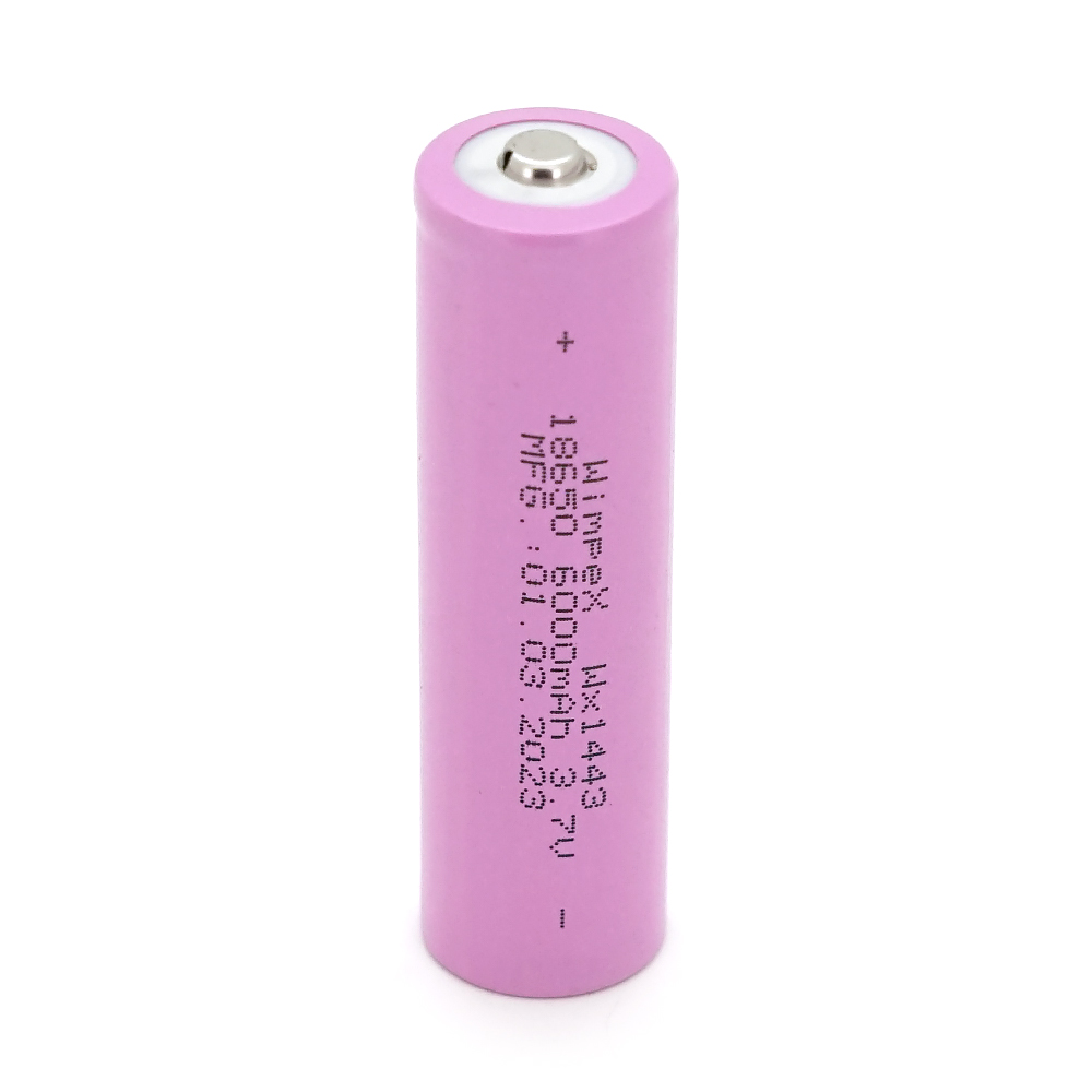 Акумулятор WMP-6000 18650 Li-Ion Tip Top, 2300mAh, 3.7V, Pink