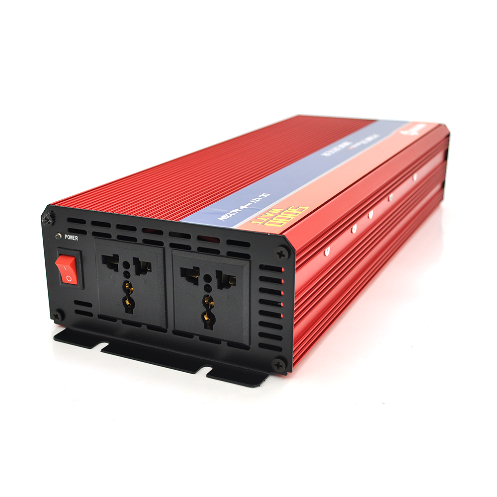 Інвертор напруги NV-5000(2500Вт), 12 / 220V, approximated, 2 універсальні розетки, клем, Box