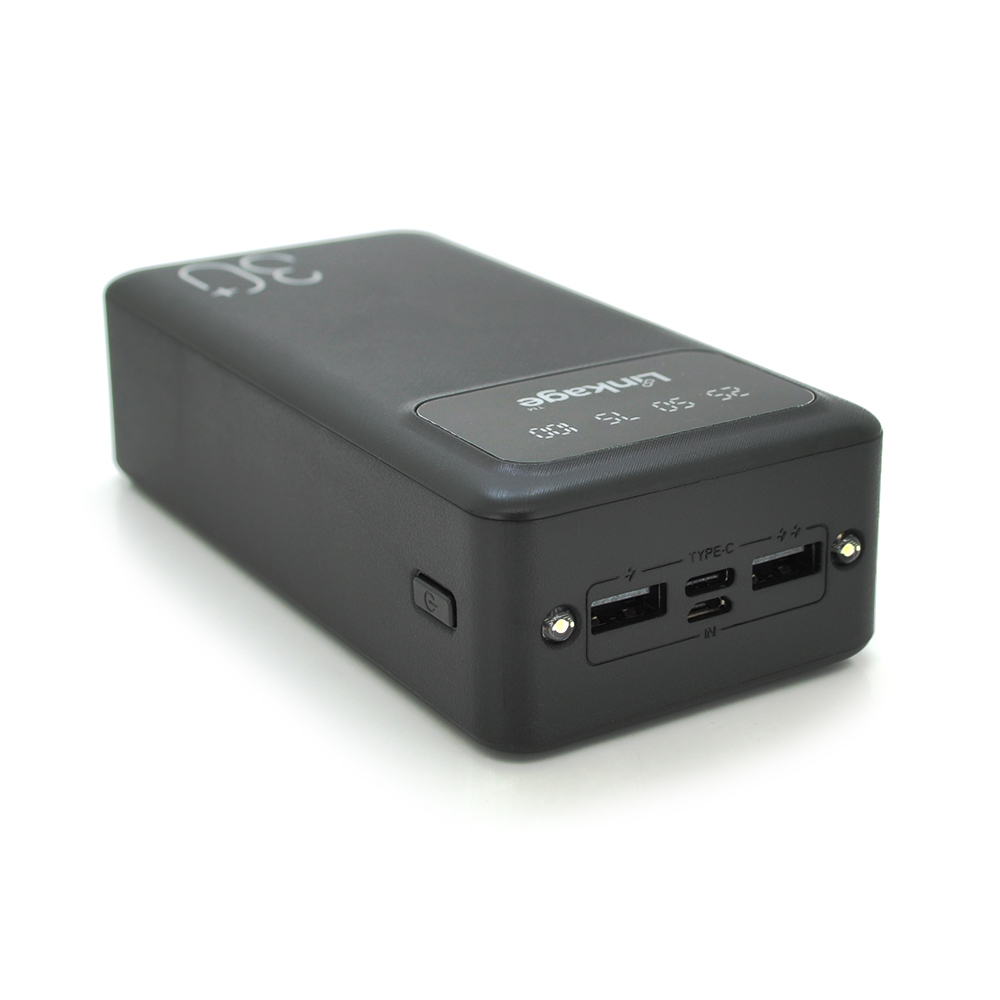 Power bank Linkage LKP-58 30000mAh, Black / White, Blister