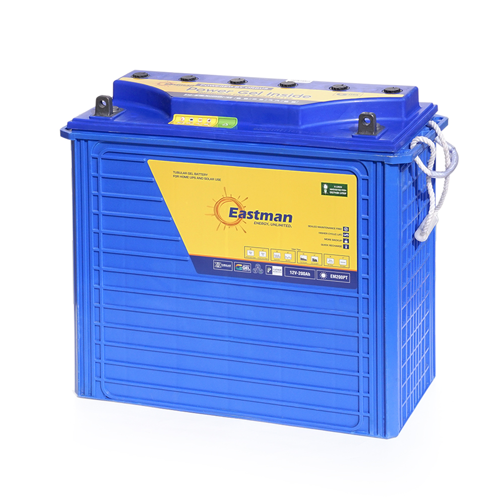 Акумуляторна батарея EASTMAN CG12200 TUBULAR GEL 12 V 200 Ah (445 x 406 x 190) Blue Q1 / 24