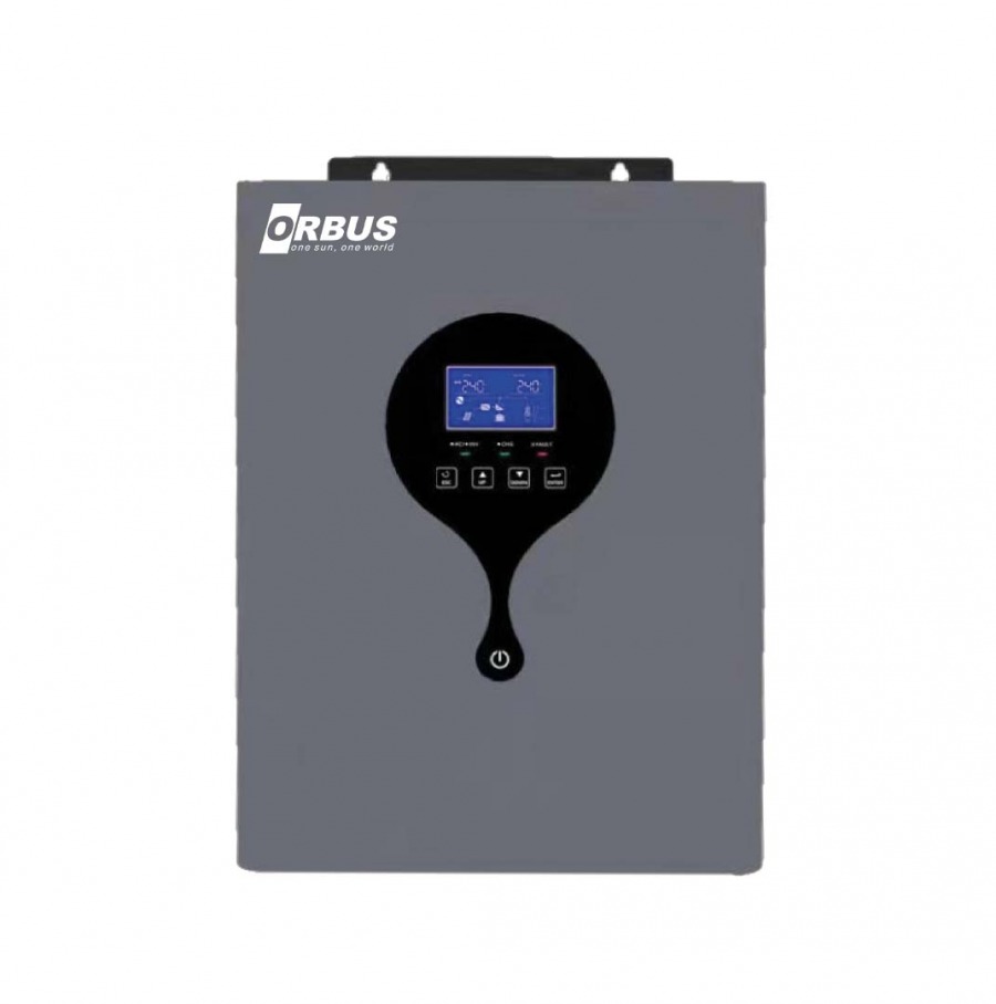 Гібридний інвертор ORBUS VMII PRO 3,5KW,3500VA / 3500w , 24V, струм заряду 0-80A, 160-275V, МРРТ120-450 (100А, 500 Vdc)