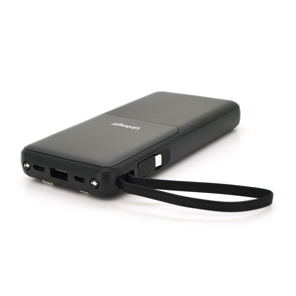 Power bank Linkage LKP-24 10000mAh, Black / White, Blister