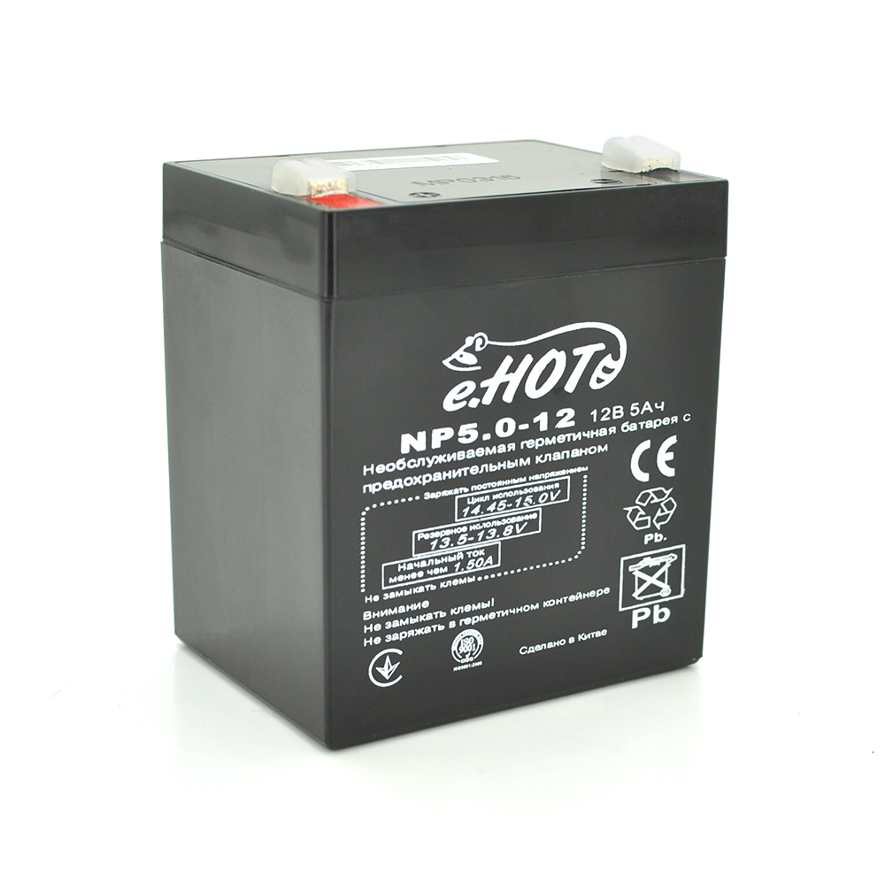 Аккумуляторная батарея NP5.0-12 12V 5Ah ENOT ( 90 х 70 х 101 (106)