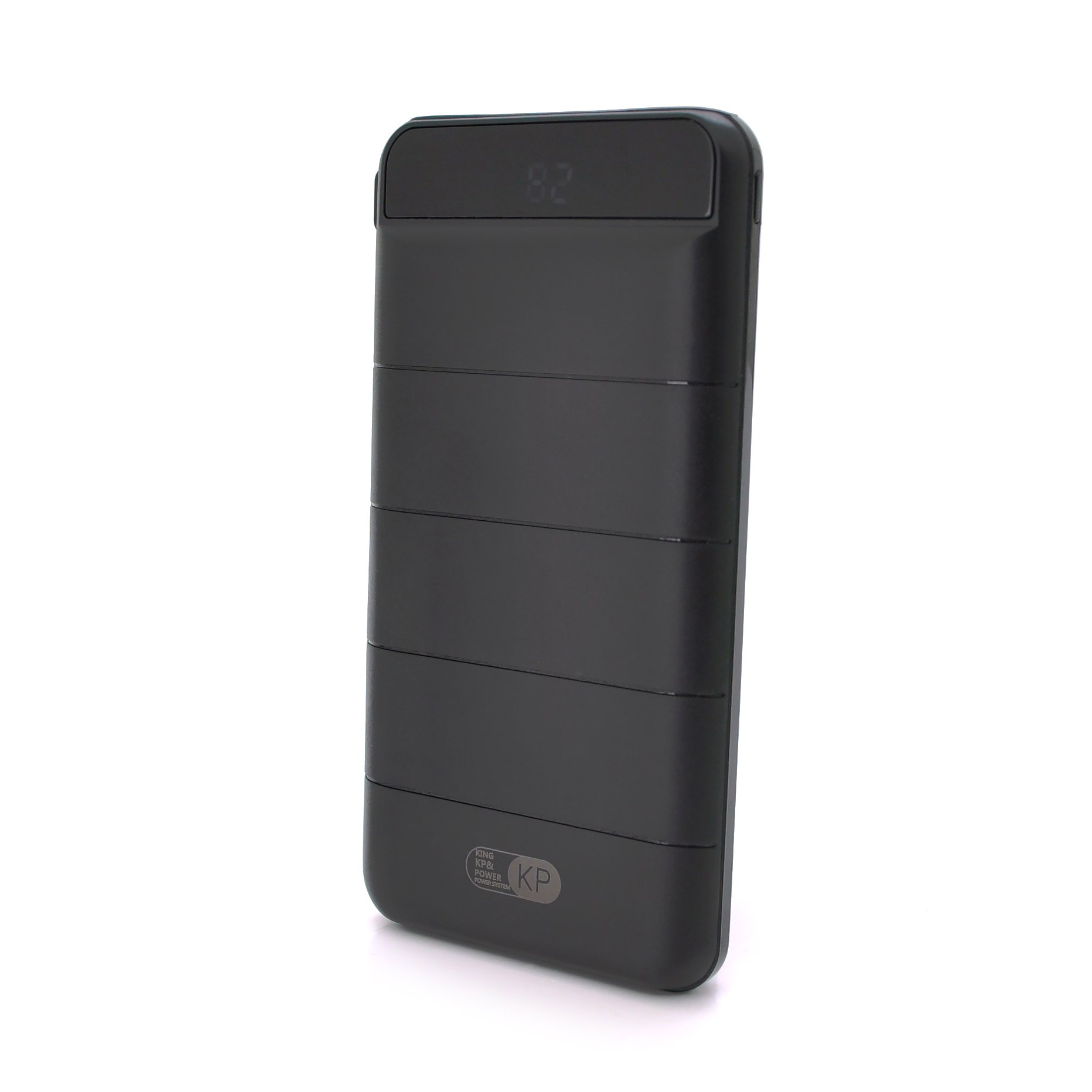 Powerbank KP KP-13 10000mAh, Output:2USB, White / Black, (310g), Blister