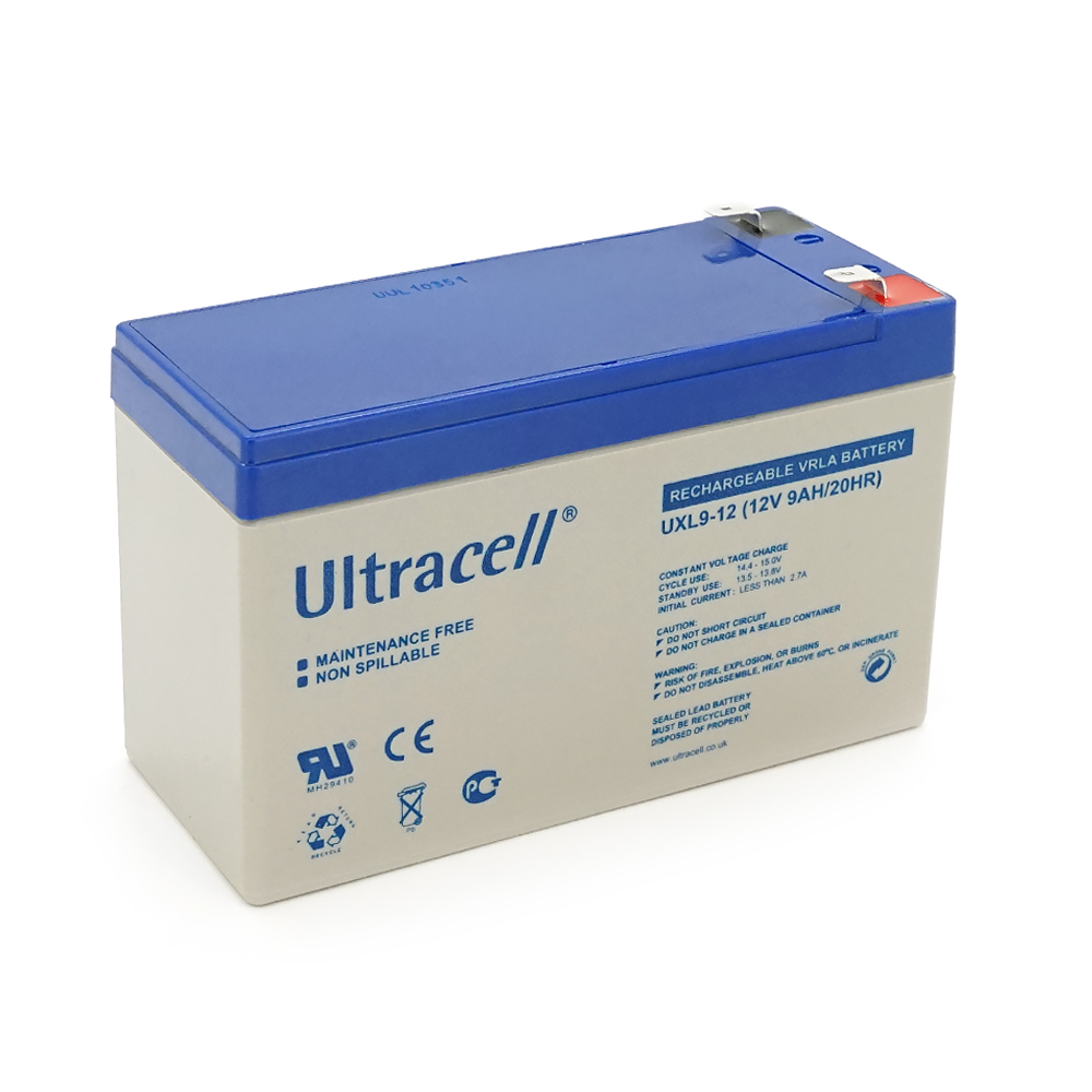 Акумуляторна батарея Ultracell UXL9-12 AGM 12V 9 Ah (151 x 65 x 99) White Q8 / 420