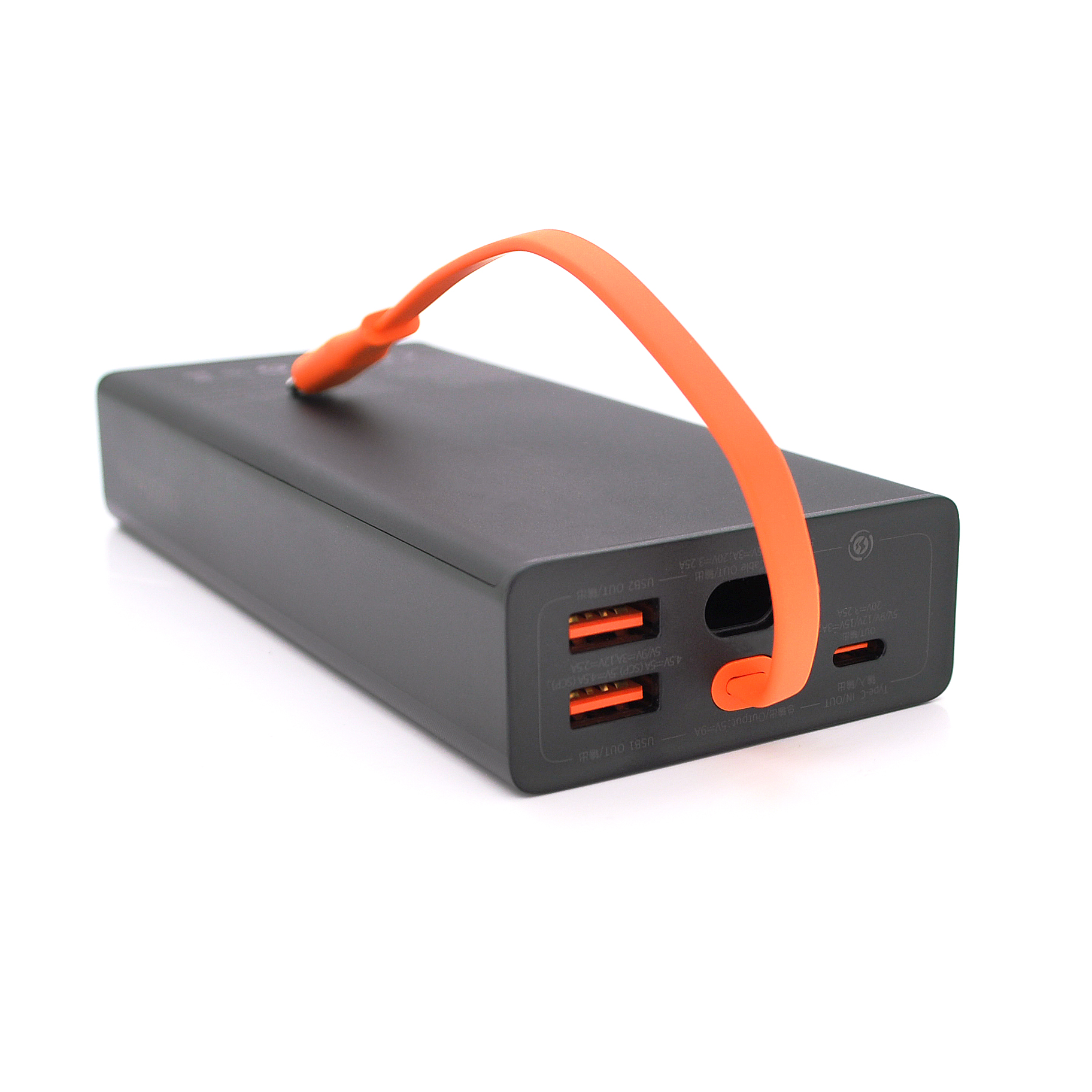 Powerbank Baseus Elf 20000mAh, Output: 2*USB / Type-C, 65W, Black, Q30