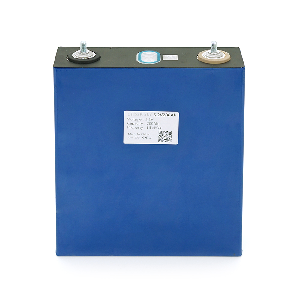 Осередок LiitoKala 3.2V 200AH для складання LiFePo4 акумуляторів, 55х175х230mm, 4.2kg