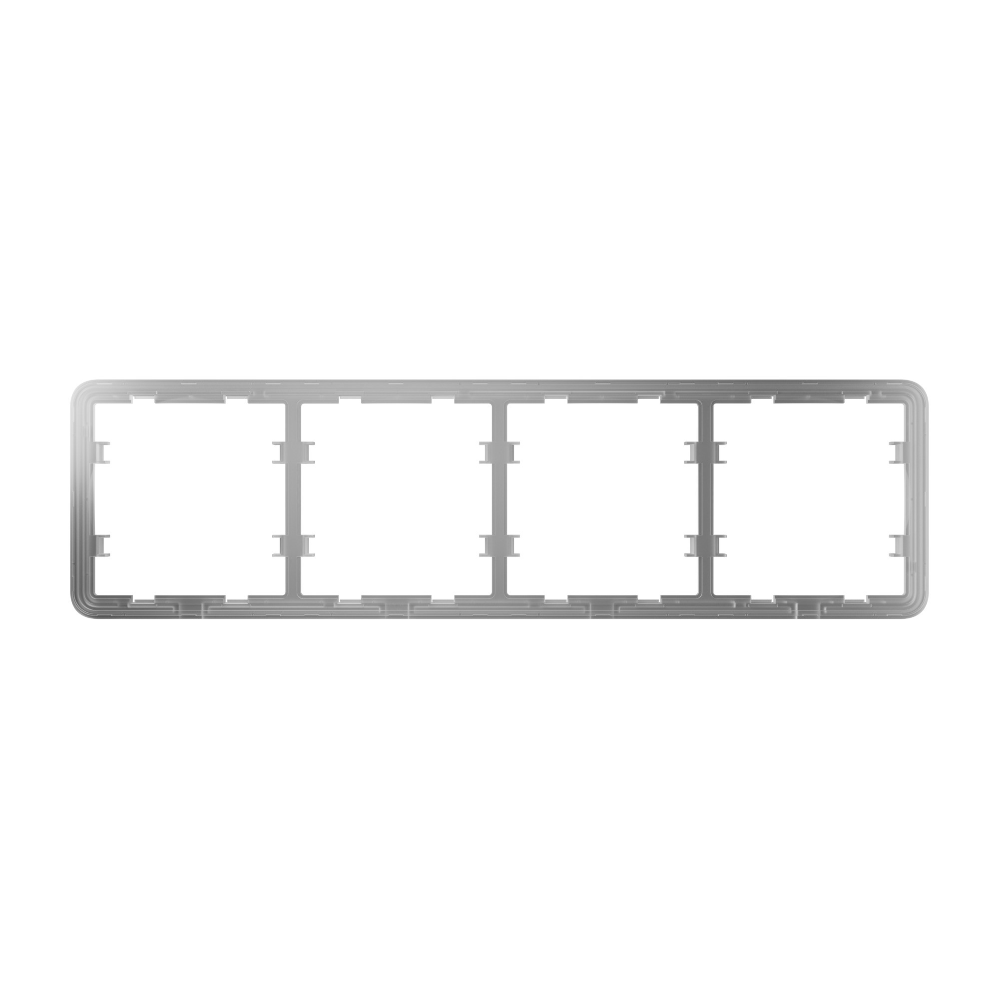 Рамка для 4х вимикачів / розеток Ajax Frame (4 seats)