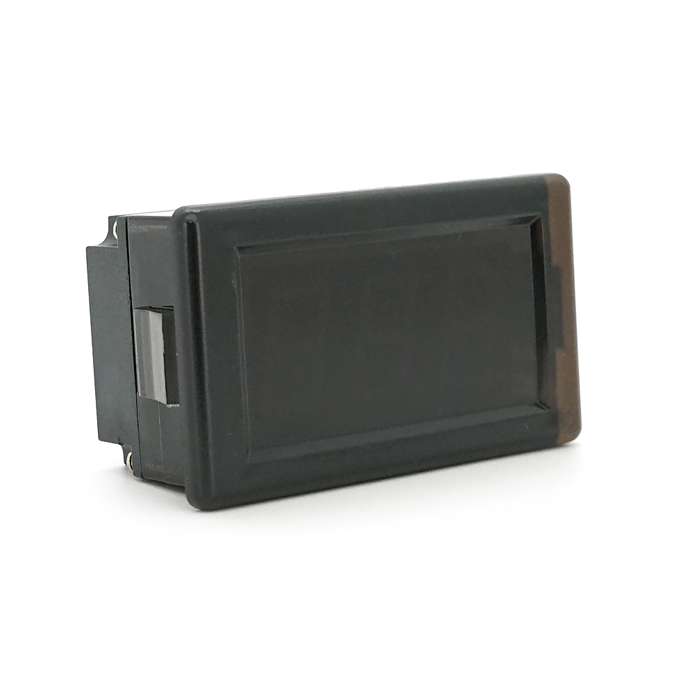 Цифровий вольтметр вологозахищений IP65, діапазон вимірювань 4 -120V, Blue