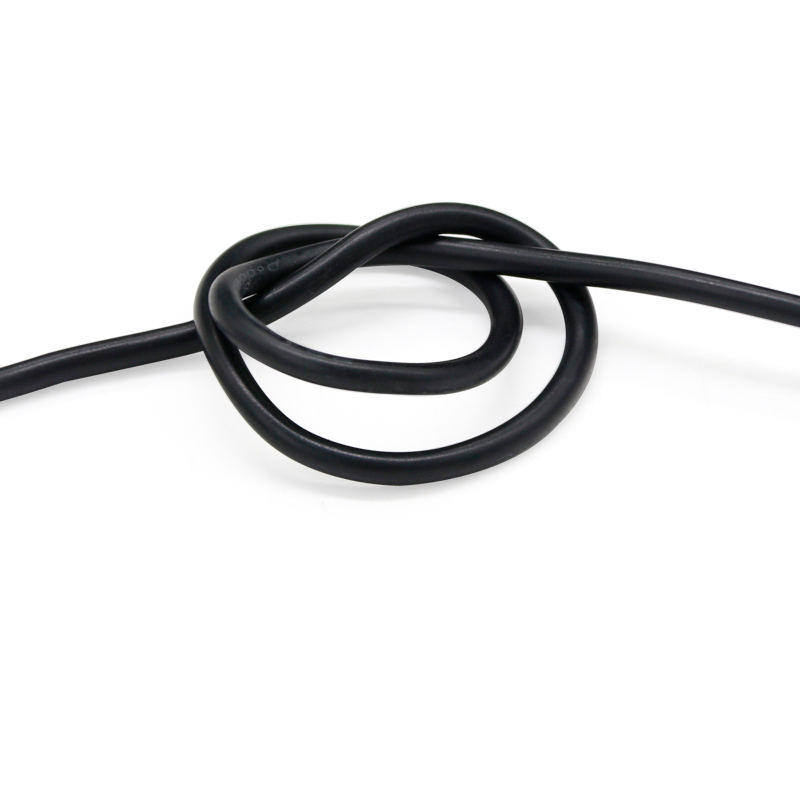 Кабель силіконовий луджений AWG 6 Black (чорний) ціна за метр