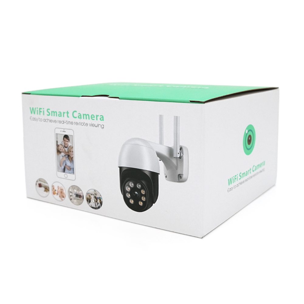 5Мп Wi-Fi / LAN відеокамера вулична SD / карта PiPo PP-IPC37D5MP25 PTZ 2.8mm ICSee