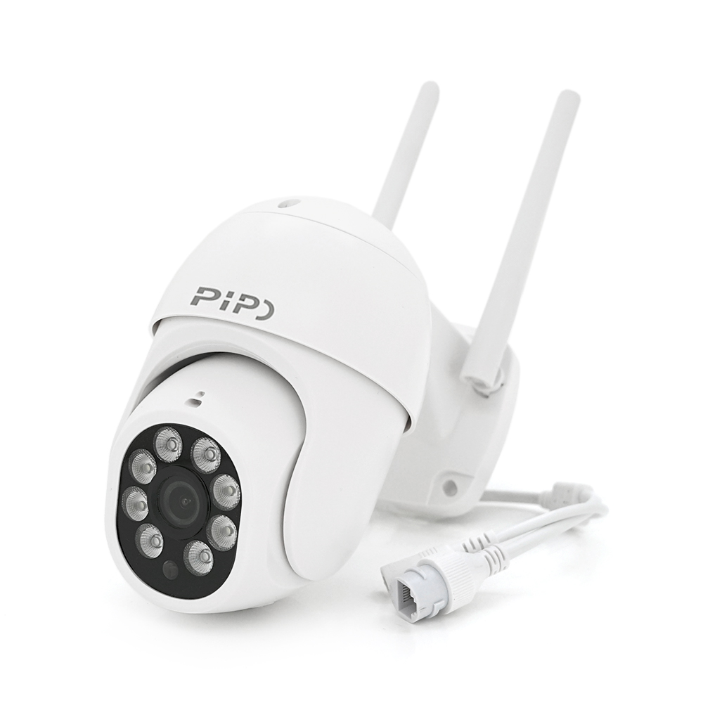 5Мп Wi-Fi / LAN відеокамера вулична SD / карта PiPo PP-IPC37D5MP25 PTZ 2.8mm ICSee