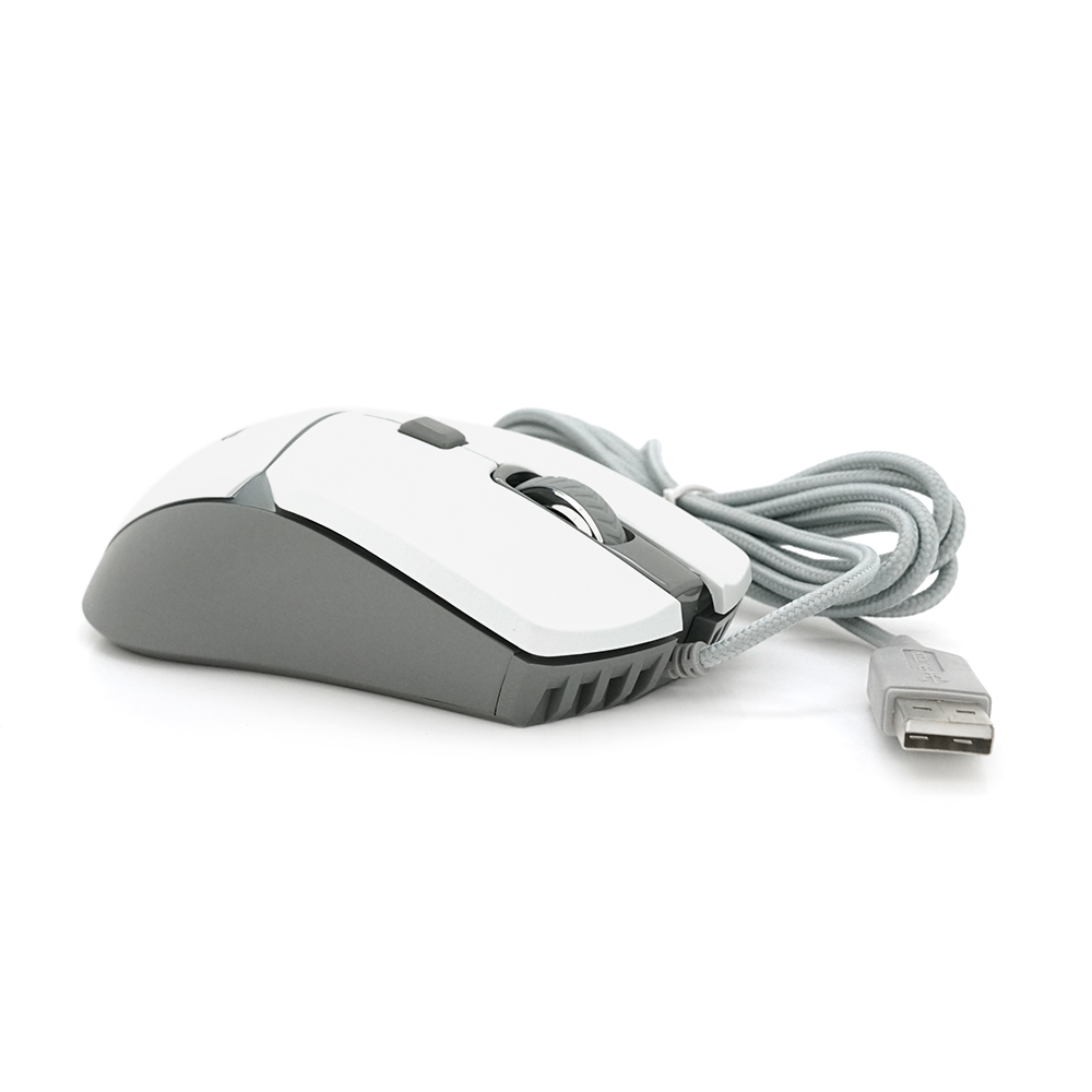 Ігрова миша провідна CRYPTO VX7 SPACE EDITION, 6 кнопок, 200-8000 DPI, Led Lighting RGB, 1,8м, Windows XP/Vista/Win7/8/10/11 Mac OS X, White, BOX