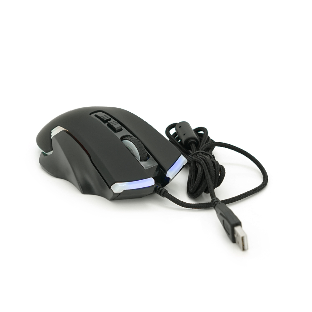 Миша провідна iMICE T70, 8 кнопок, 1200/2400/4800/7200 DPI, Led Lighting, 1,8м, Windows XP/Vista/Win7/8/10 Mac OS X, Black, COLOR BOX, Q40