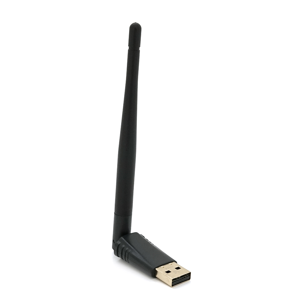 Бездротовий мережний адаптер Wi-Fi-USB AUFA W114, 802.11bgn, 150Mbps, 2.4GHz, WIN7 / 8 / 10 / 11 / MAC / LINUX, Blister