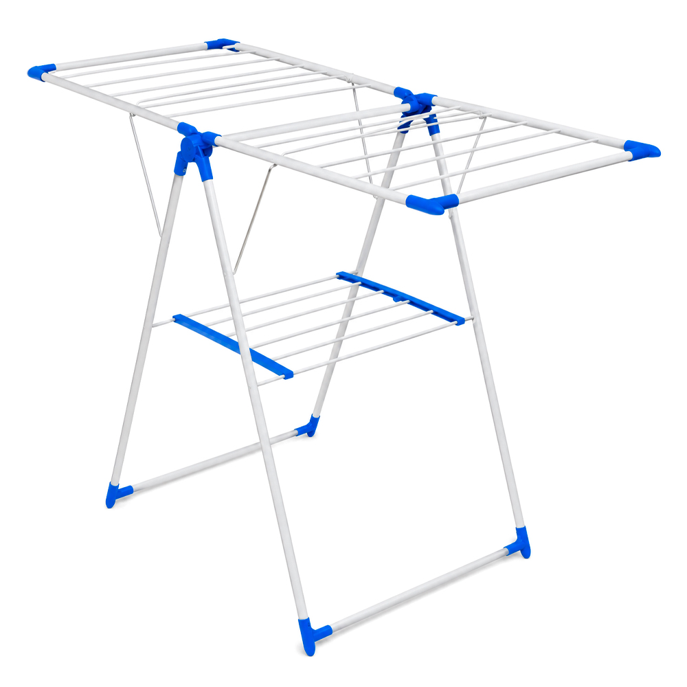 Сушарка для білизни YT35015, 1660*620*970мм, White/Blue, OEM