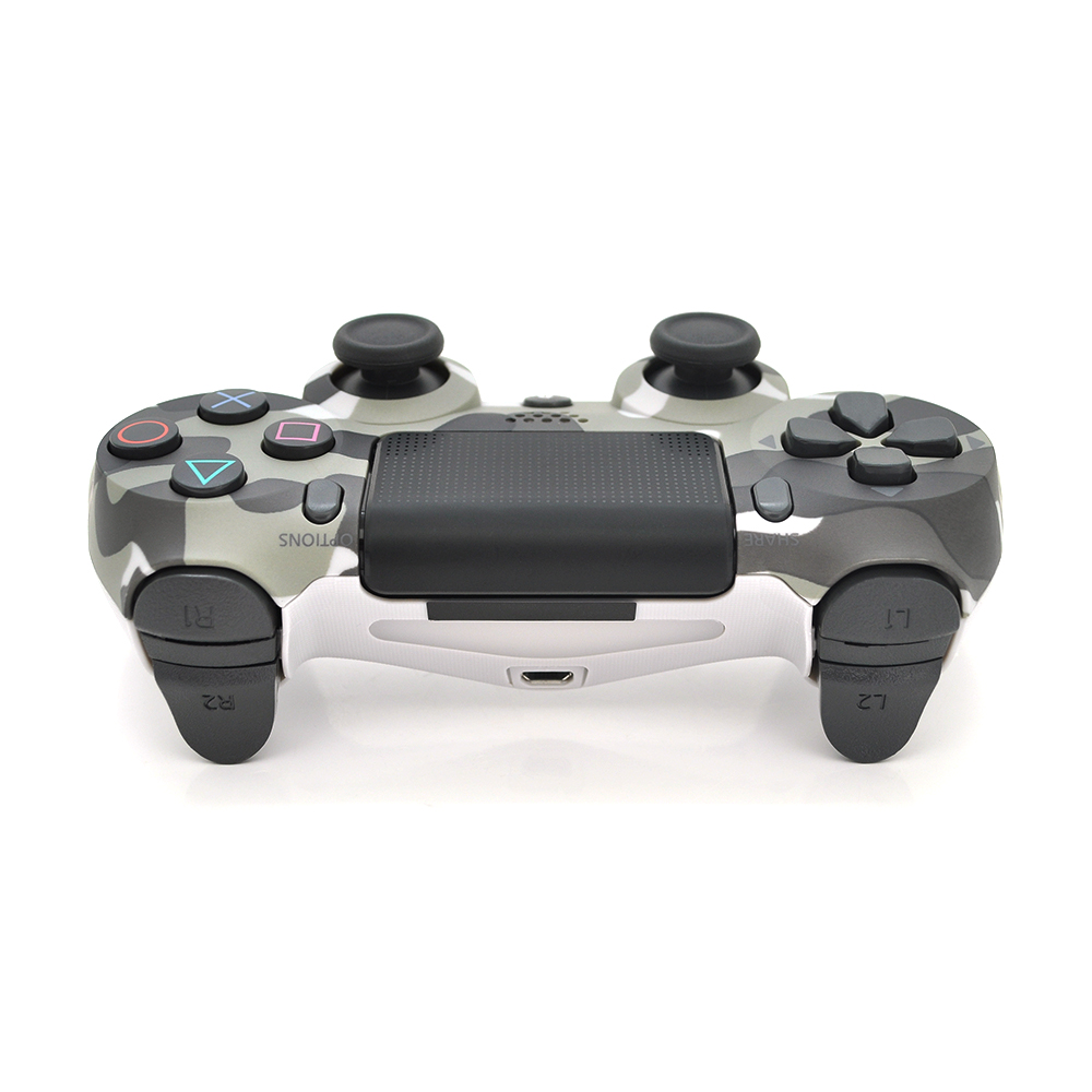 Бездротовий геймпад для PS4 Wireless DUALSHOCK 4 (Haki/Silver), 3.7V, 500mAh, Blister