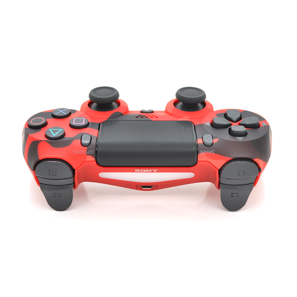 Бездротовий геймпад для PS4 Wireless DUALSHOCK 4 (Haki/Red), 3.7V, 500mAh, Blister