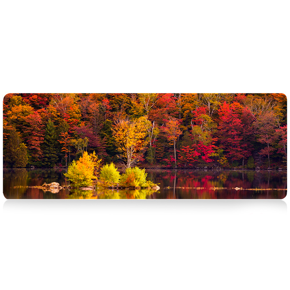 Килимок 300*700 тканинний Autumn forest з бічним прошивкою, товщина 2 мм, Пакет