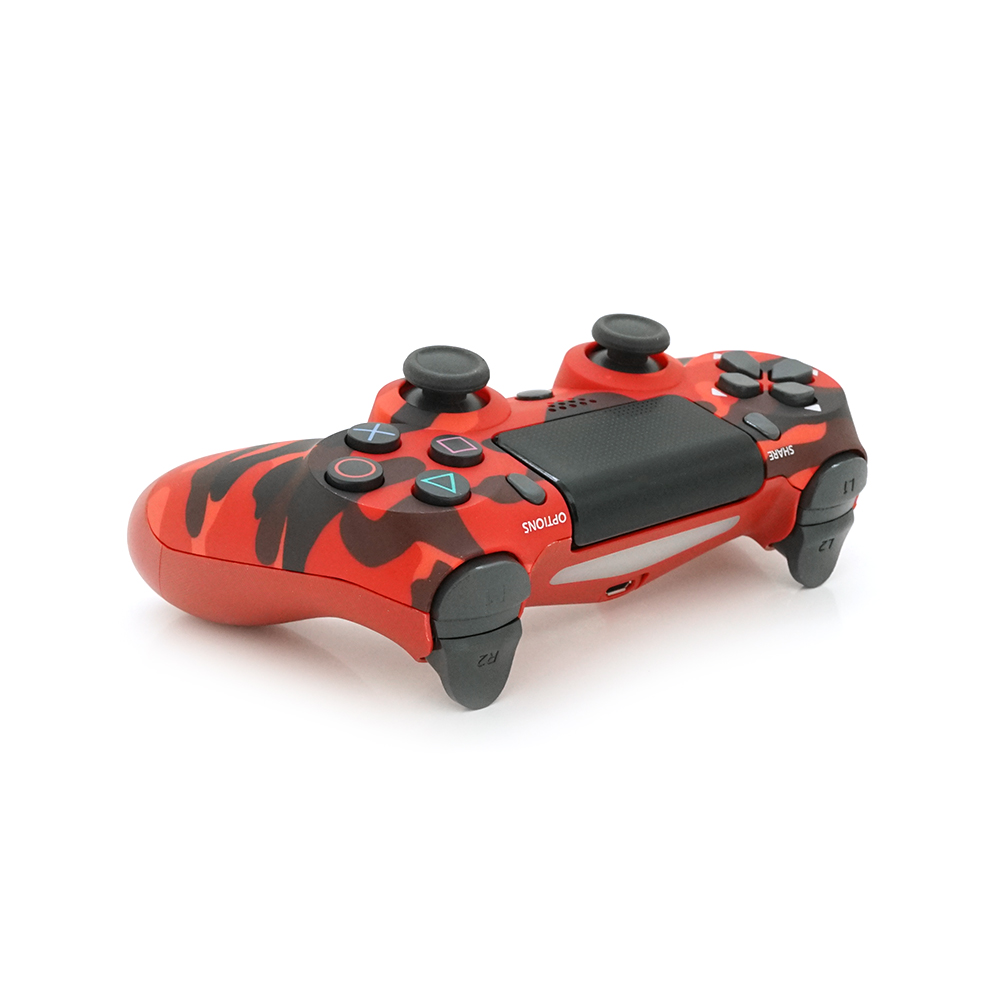 Геймпад Brazzers бездротовий для PS4 Wireless DUALSHOCK 4, роз'єм для навушників, LED light bar, Haki-Red, 3.7V, 600mAh, Blister-box
