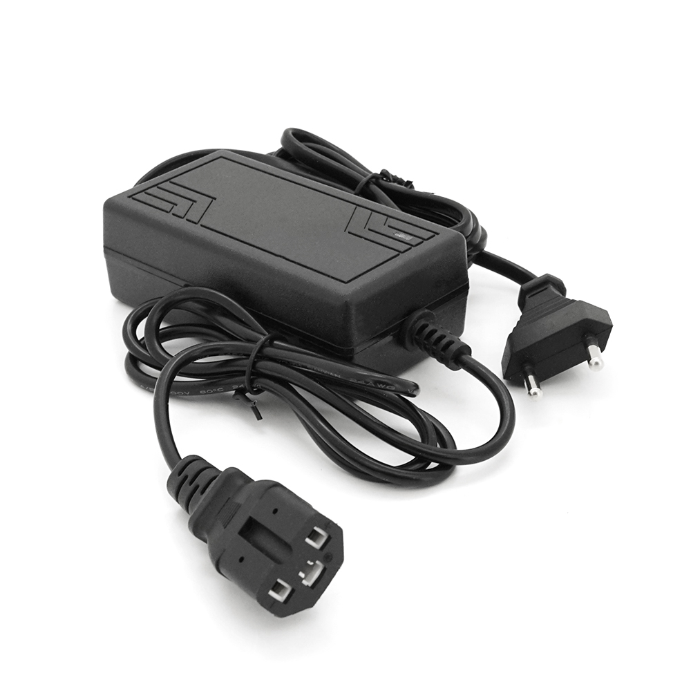 Зарядний пристрій для акумуляторів LiFePO4 12V(14,6V),4S,1,5A, штекер Triangle plug (T-tipe / C13 / IEC). з індикацією