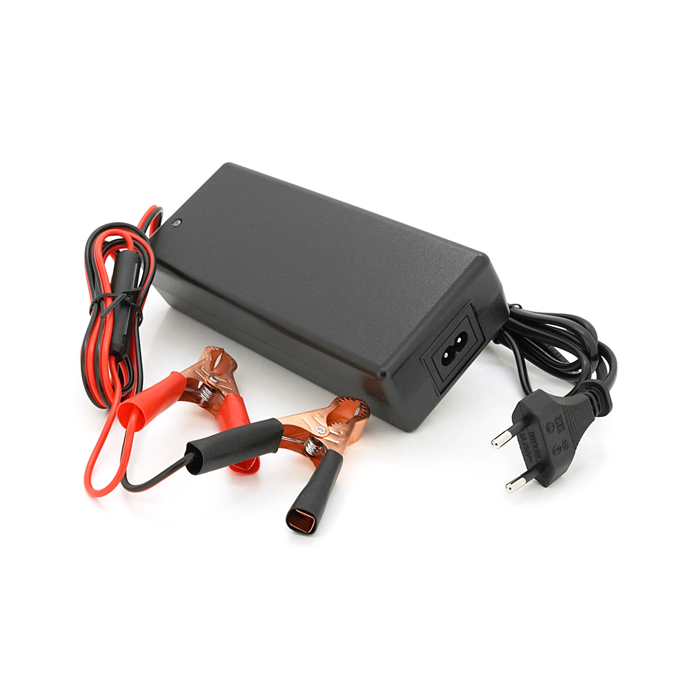 Зарядний пристрій для акумуляторів Li-ion 12V (12,6V), 3S, 6A, з крокодилами (Clips)