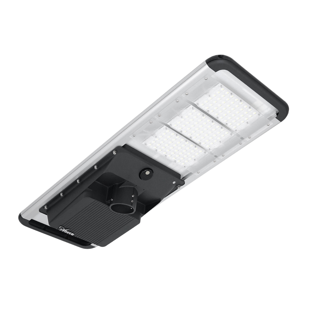 SOLAR LED-ліхтар Anern AN-SLZ-60W, 60W,144LED,576WH LiFePO4, 18V 80W, 210lm/w, 120°, заряд 8 ч, разряд 4 часа, IP66. Aluminium + PMMA,1078*385*139mm