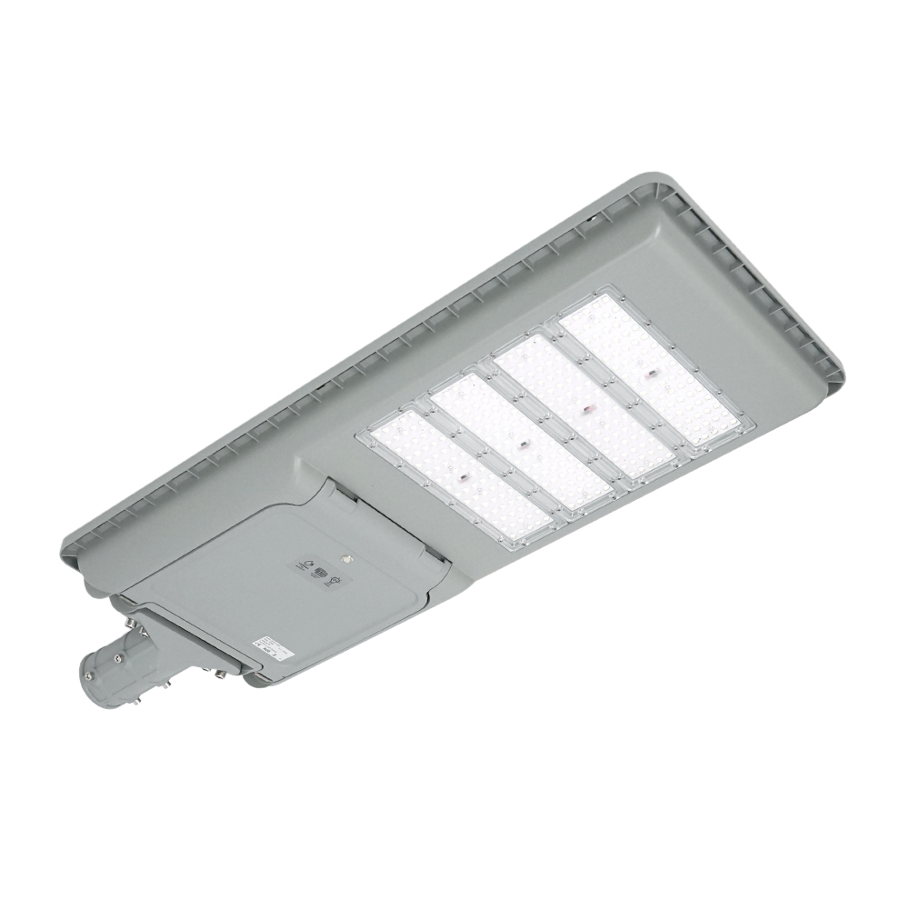 SOLAR LED-ліхтар Anern AN-ISSL-C-100W, 100W,18V 50W, 288LED, 192WH LiFePO4, 150lm/w, 120°, заряд 6 ч, разряд 3 часа, IP66. Алюминий, 960*360*100мм