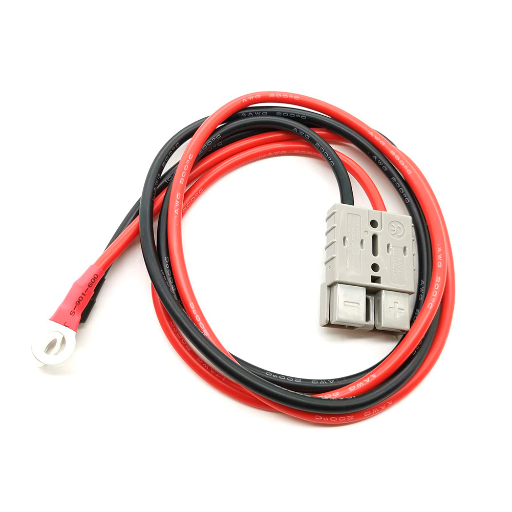 Силовий роз'єм живлення SB Anderson 120А 600V з кабелем 6AWG 50см