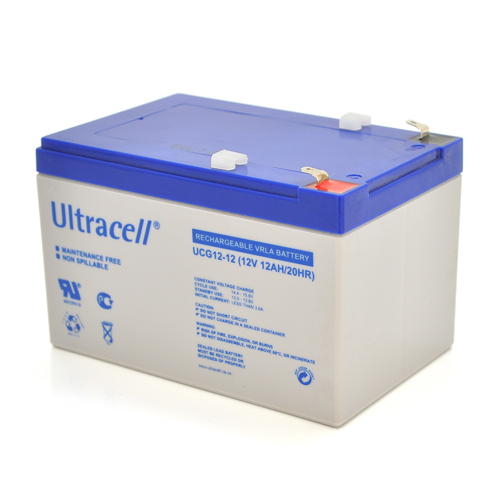 Акумуляторна батарея Ultracell UCG 12-12 AGM 12V 12 Ah (158x 98 x 101) White Q6 / 444