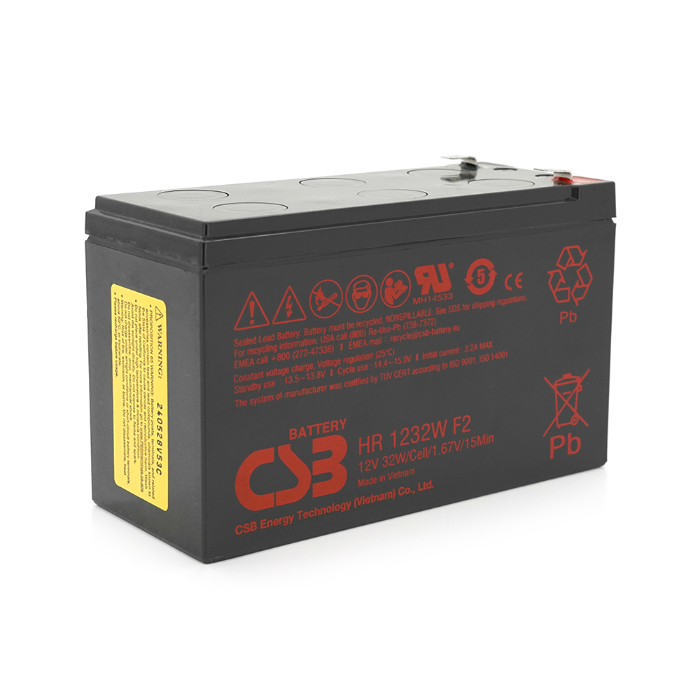 Акумуляторна батарея CSB HR1232WF2, 12V 9Ah (151х65х101мм) Q10 / 420