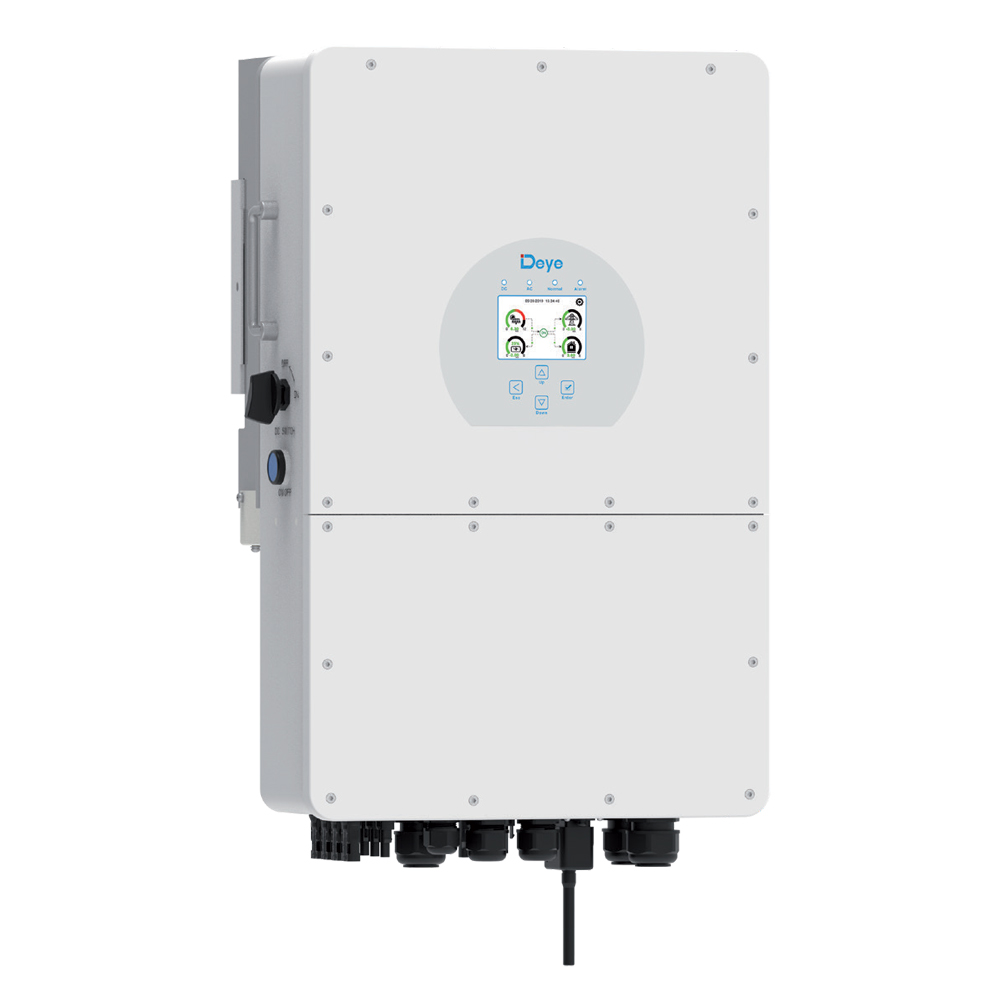 Гібридний інвертор (hybrid) Deye SUN-10K-SG01HP3-EU-AM2 WI-FI,10кВт, трифазний, (MPPT 150-850 / 37A / DC700В)Parallel