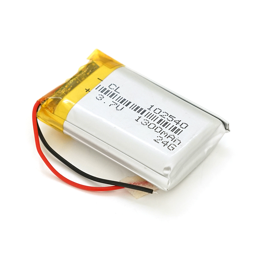 Літій-полімерний акумулятор 10*25*40mm (Li-ion 3.7В 1300мАч)