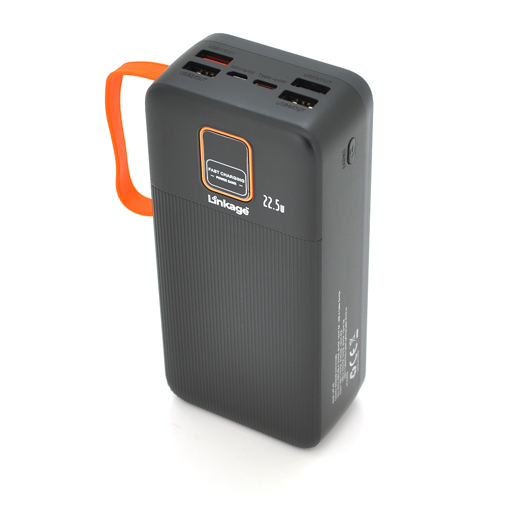 Power bank Linkage LKP-43 30000mAh, Black, Box
